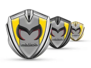 Mazda Emblem Silikon Abzeichen Sportliches Design Hochwertig
